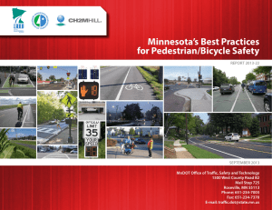 Minnesota’s Best Practices for Pedestrian/Bicycle Safety
