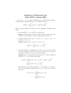Solutions to Homework #2 Math 6070-1, Spring 2006