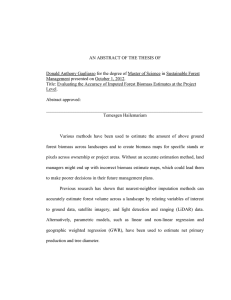 AN ABSTRACT OF THE THESIS OF