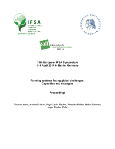 11th European IFSA Symposium 1- 4 April 2014 in Berlin, Germany