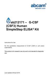 ab212171 – G-CSF (CSF3) Human SimpleStep ELISA