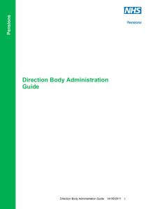 Direction Body Administration Guide  ns