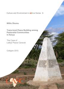 3 Willis Okumu Trans-local Peace Building among Pastoralist Communities