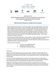 Select Standing Committee on Finance and Government Services