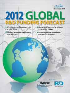 2012 Global R&amp;D FunDing FoRecast