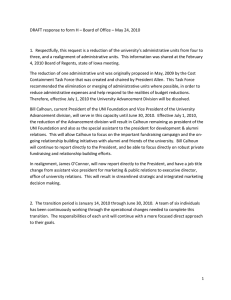 DRAFT response to form H – Board of Office –...  1.  Respectfully, this request is a reduction of the...