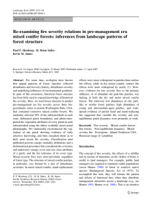 Re-examining fire severity relations in pre-management era