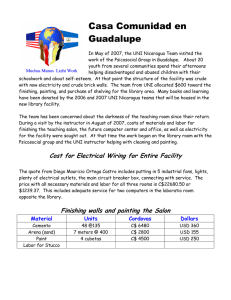 Casa Comunidad en Guadalupe
