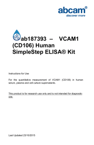 ab187393  –    VCAM1 (CD106) Human SimpleStep ELISA® Kit