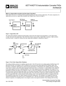 a  AD7714/AD7715 Instrumentation Converter FAQs: Architecture