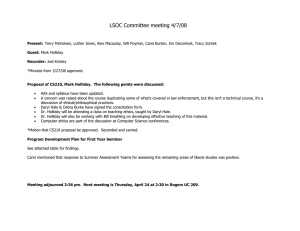 LSOC Committee meeting 4/7/08