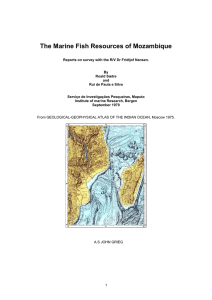 The Marine Fish Resources of Mozambique