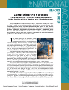 Completing the Forecast Characterizing and Communicating Uncertainty for