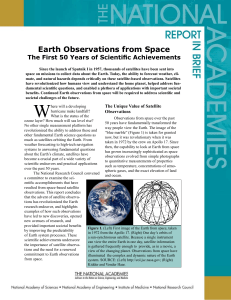 Earth Observations from Space  The First 50 Years of Scientific Achievements