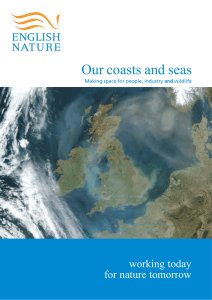 Our coasts and seas working today for nature tomorrow and