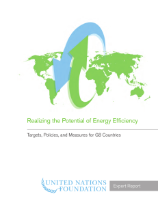 Realizing the Potential of Energy Efficiency Expert Report