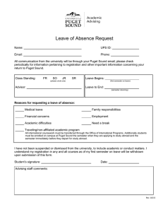Leave of Absence Request