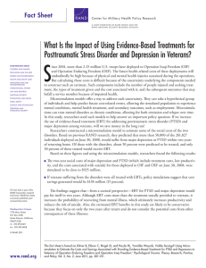 What Is the Impact of Using Evidence-Based Treatments for