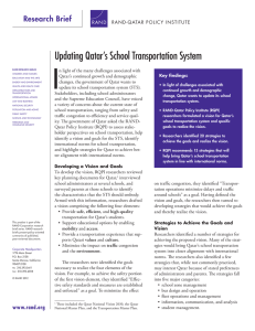 I Updating Qatar’s School Transportation System