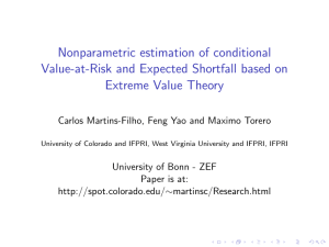 Nonparametric estimation of conditional Value-at-Risk and Expected Shortfall based on