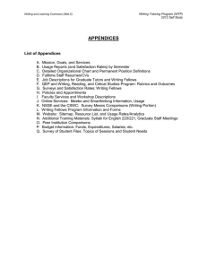 APPENDICES List of Appendices