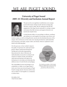 University of Puget Sound 2009–10  Diversity and Inclusion Annual Report