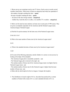 1. Phone surveys are sometimes used to rate TV shows.... variables listed below. Which ones of them are categorical and...