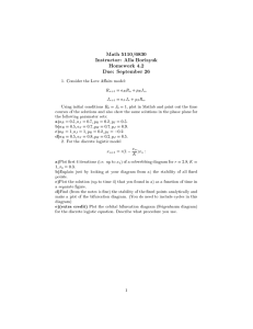Math 5110/6830 Instructor: Alla Borisyuk Homework 4.2 Due: September 26
