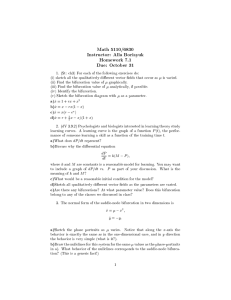 Math 5110/6830 Instructor: Alla Borisyuk Homework 7.1 Due: October 31