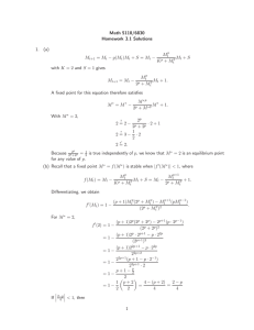 Math 5110/6830 Homework 3.1 Solutions 1. (a) M