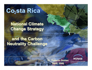 National Climate Change Strategy and the Carbon Neutrality Challenge