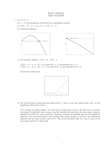 Exam 2 Solutions Math 5110/6830