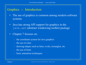 Graphics  -- Introduction