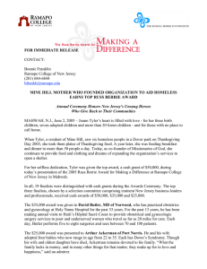 FOR IMMEDIATE RELEASE CONTACT: Bonnie Franklin