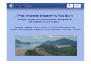 A Water Allocation System for the Volta Basin: Constanze  Leemhuis