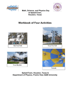 Workbook of Four Activities