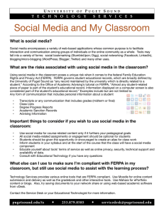Social Media and My Classroom What is social media? U