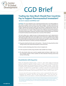 CGD Brief Trading Up: How Much Should Poor Countries