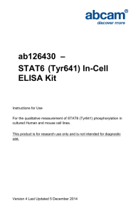 ab126430  – STAT6 (Tyr641) In-Cell ELISA Kit
