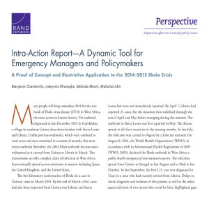 M Perspective Intra-Action Report—A Dynamic Tool for Emergency Managers and Policymakers