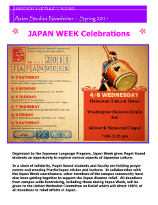 JAPAN WEEK Celebrations Asian Studies Newsletter -