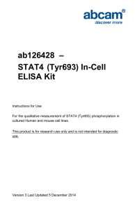 ab126428  – STAT4 (Tyr693) In-Cell ELISA Kit