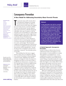 T Consequence Prevention Policy Brief