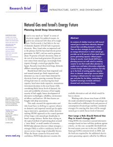 I Natural Gas and Israel’s Energy Future