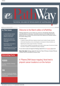 Welcome to the March edition of ePathWay In This Issue