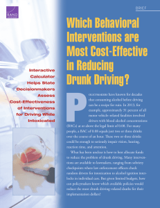 P Which Behavioral Interventions are Most Cost-Effective