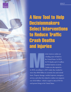 M A New Tool to Help Decisionmakers Select Interventions