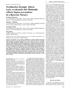 H S 49(5):603–607. 2014. reduce the need for hand-weeding in pine