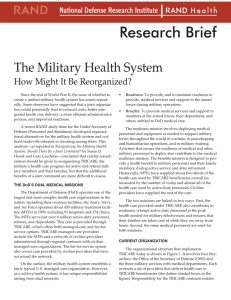 The Military Health System R