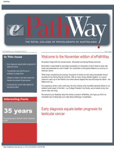 Welcome to the November edition of ePathWay In This Issue